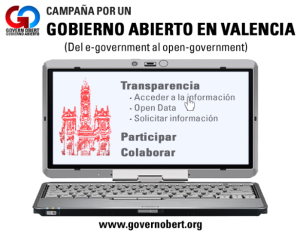 Campaña por un Gobierno Abierto en Valencia